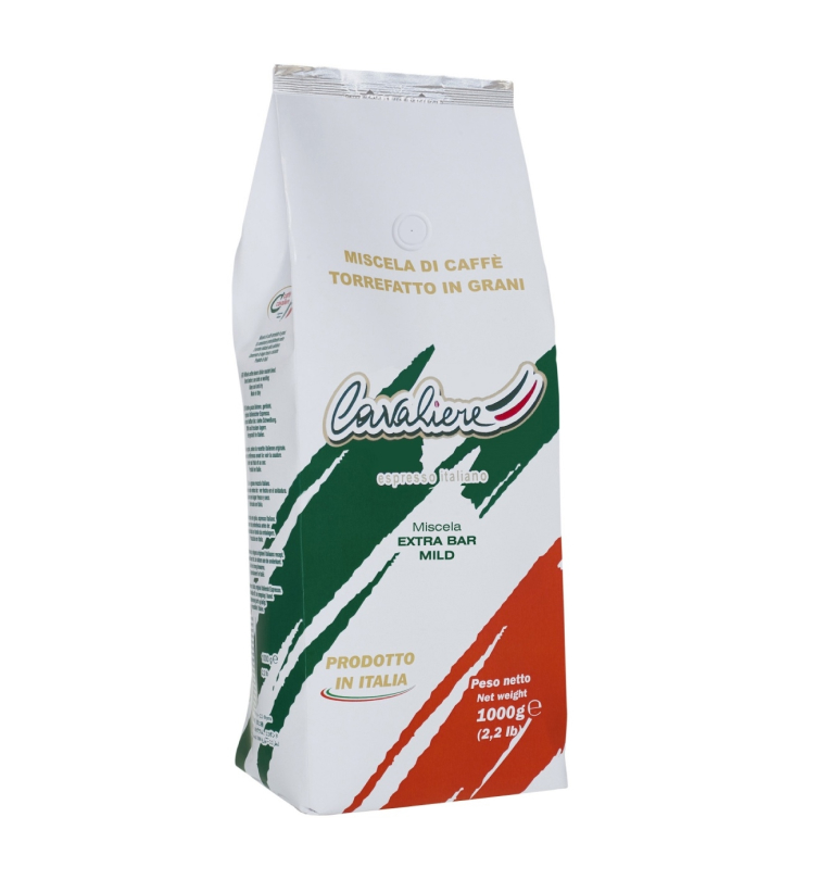 Кофе Cavaliere Extra Bar Mild в зернах 1 кг